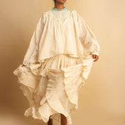 Nomad Top & Skirt- Beige