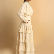 Nomad Top & Skirt- Beige