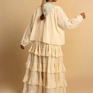 Nomad Top & Skirt- Beige