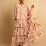 Nomad Top & Skirt- Ivory