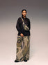 Olive Print Cotton Net Pants