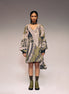 Olive Print Shift Dress