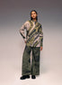 Olive Print Trouser