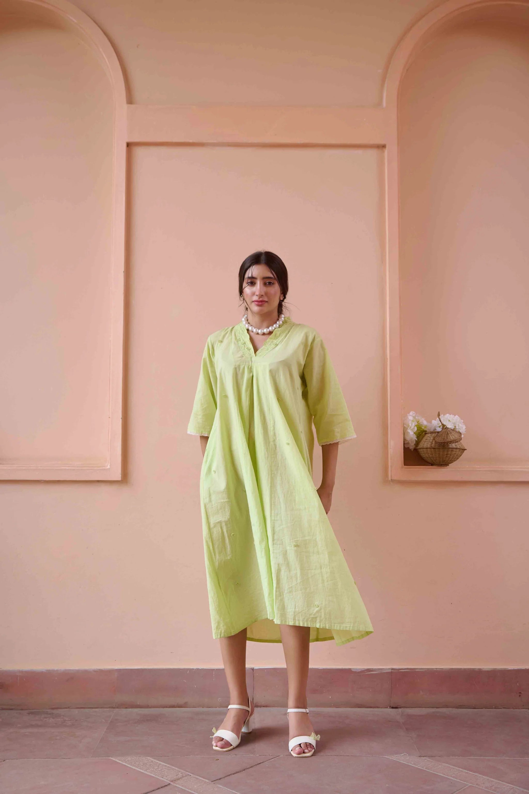 Olivia Dress - Green