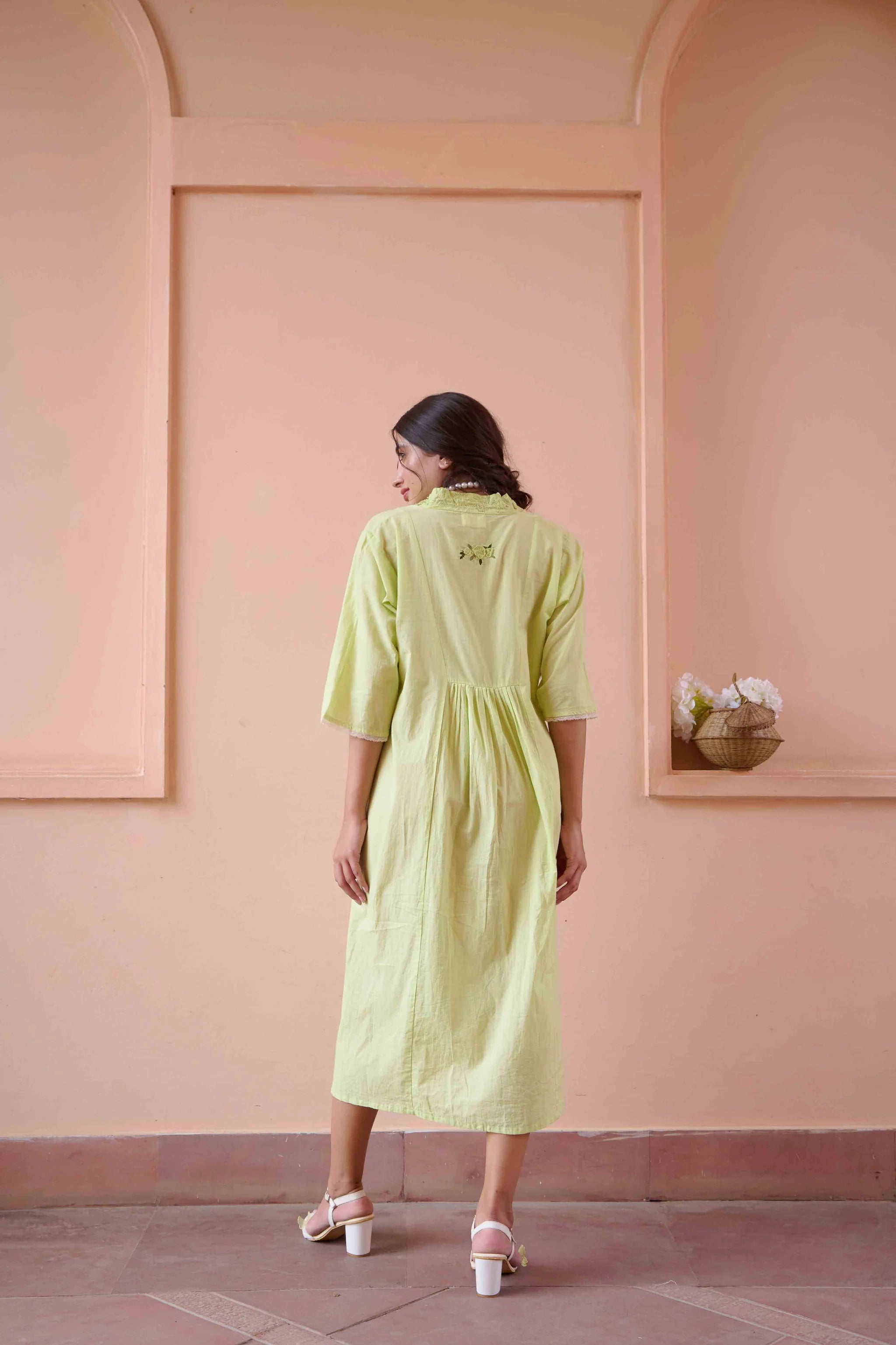 Olivia Dress - Green