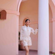 Paul Co-ord Set - Beige