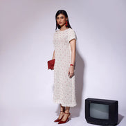 Pearl Cotton Net dress