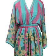 Pink Blue Stripe Jumper