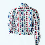 Printed Fly Jacket