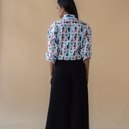 Printed Fly Jacket