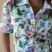 Printed Fly Jacket