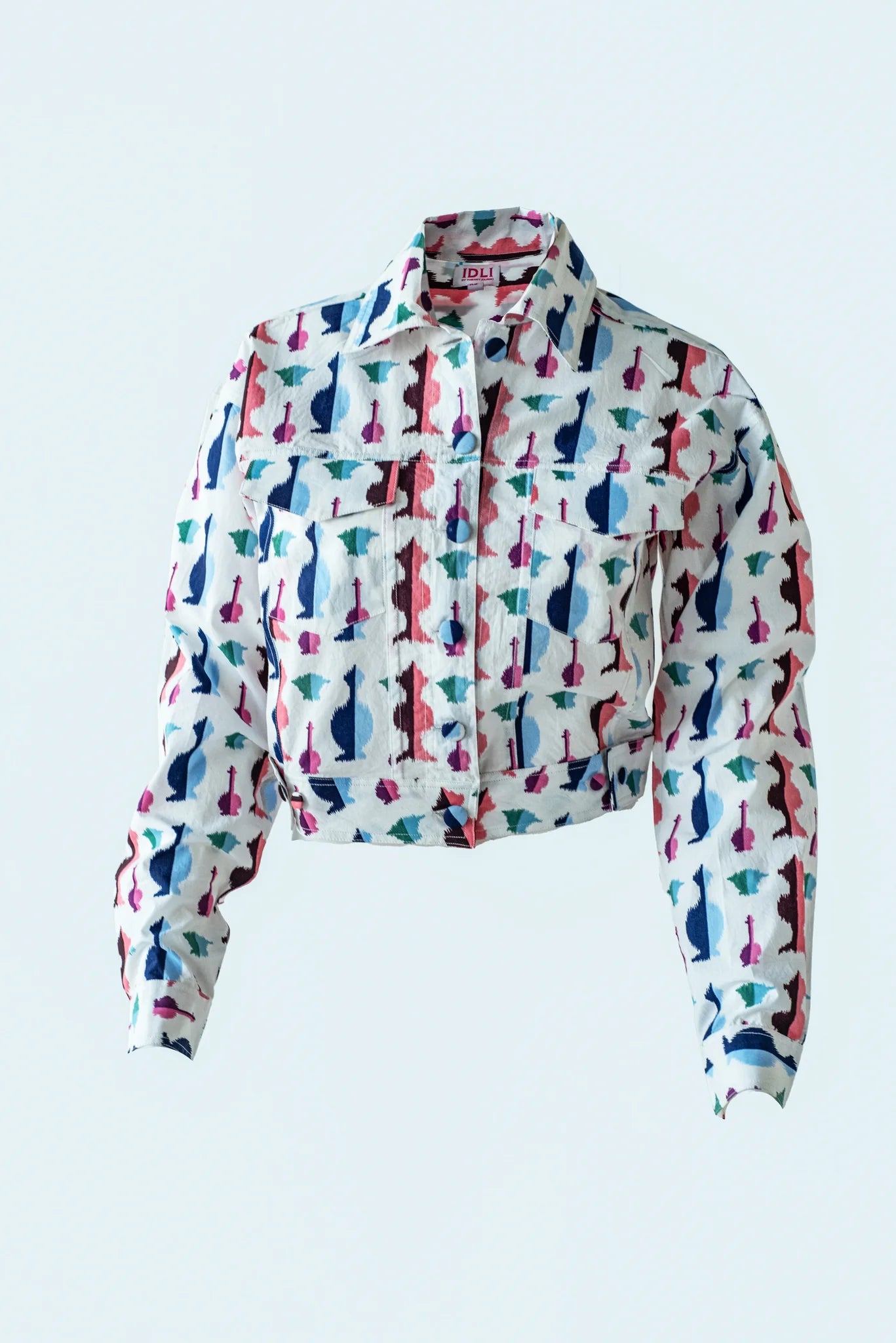 Printed Fly Jacket