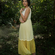 Rabia Set - Dress and Jacket - Yellow