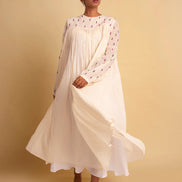 Reba Dress - Beige