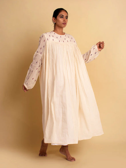 Reba Dress - Beige