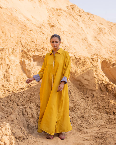 Rio Dress - Mustard