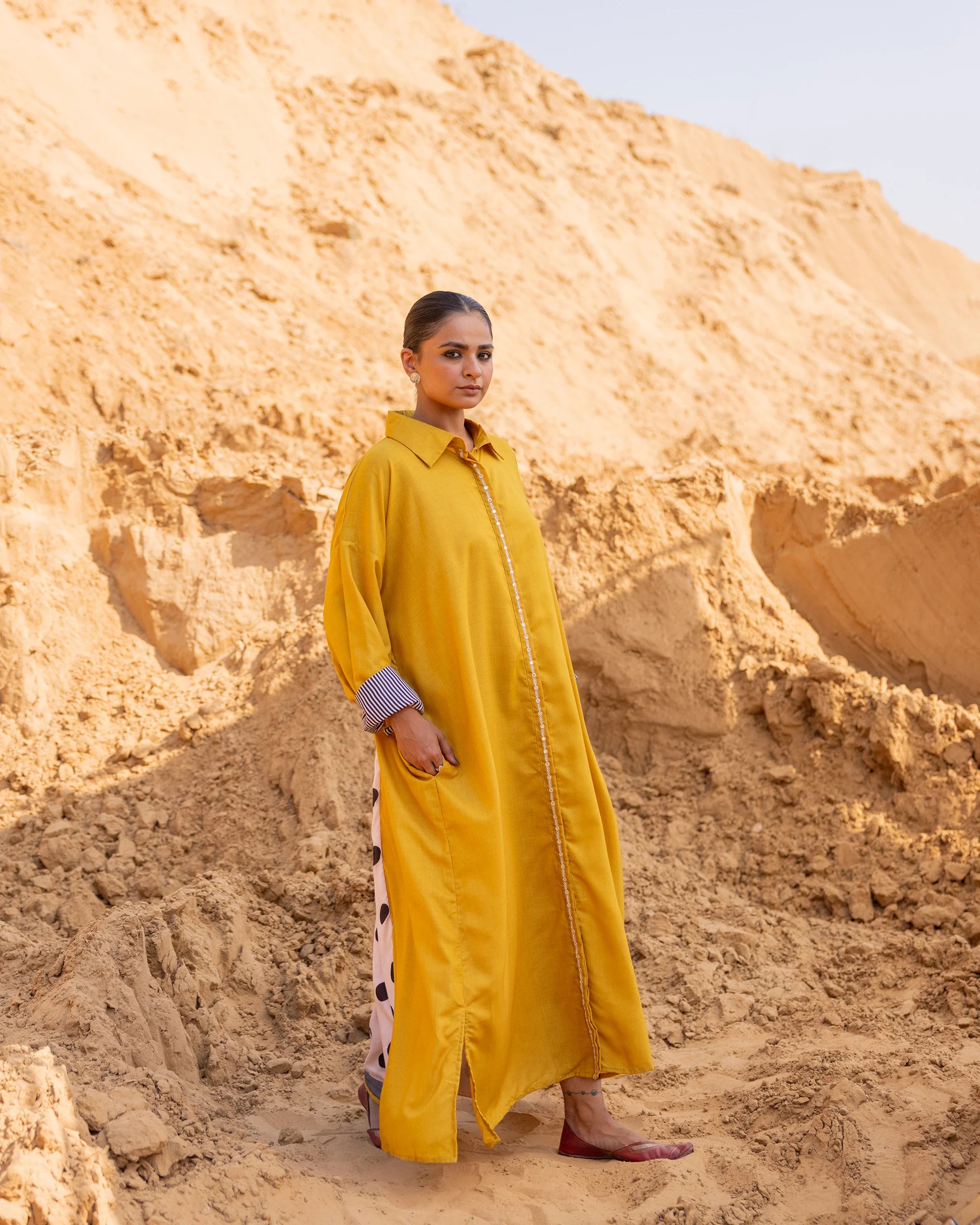 Rio Dress - Mustard