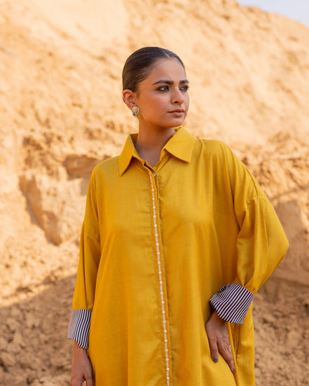 Rio Dress - Mustard