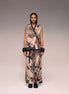 Rust Print Trouser