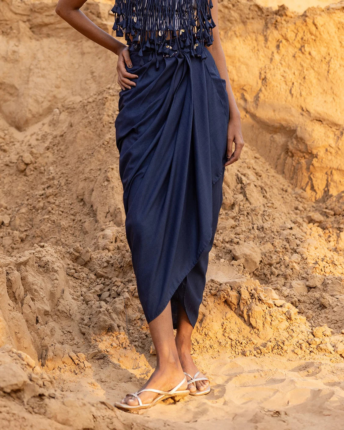 Saga Skirt - Blue