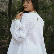 Serphina Set - Dress and Jacket - White