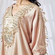 Silk Kaftaan Long Shirt
