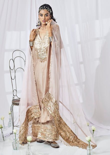Silk Kaftaan Long Shirt