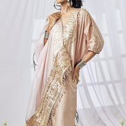 Silk Kaftaan Long Shirt