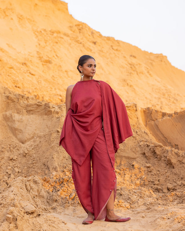 Strukt Pants - Maroon