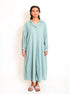 Swirl Dress Mul Cotton - Mint Green