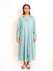 Swirl Dress Mul Cotton - Mint Green