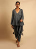 Tiba Top & Pant - Grey Handwoven