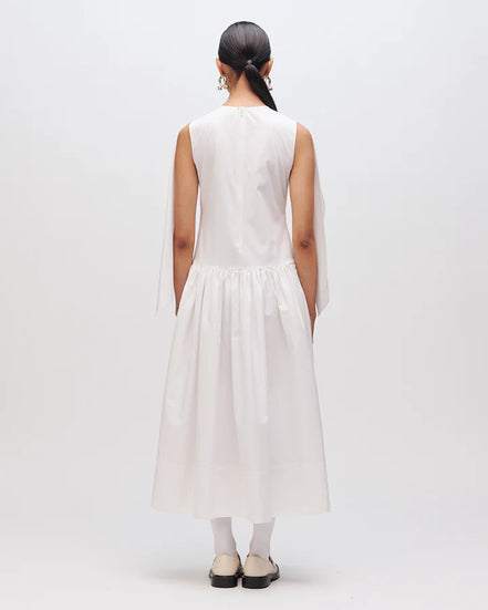 White Comma Dress