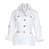 White Safari jacket