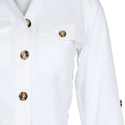 White Safari jacket