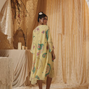 Yellow Paisley Tunic Dress