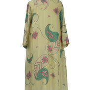Yellow Paisley Tunic Dress