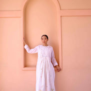 Zeno Dress - White Printed
