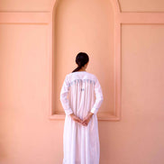 Zeno Dress - White Printed