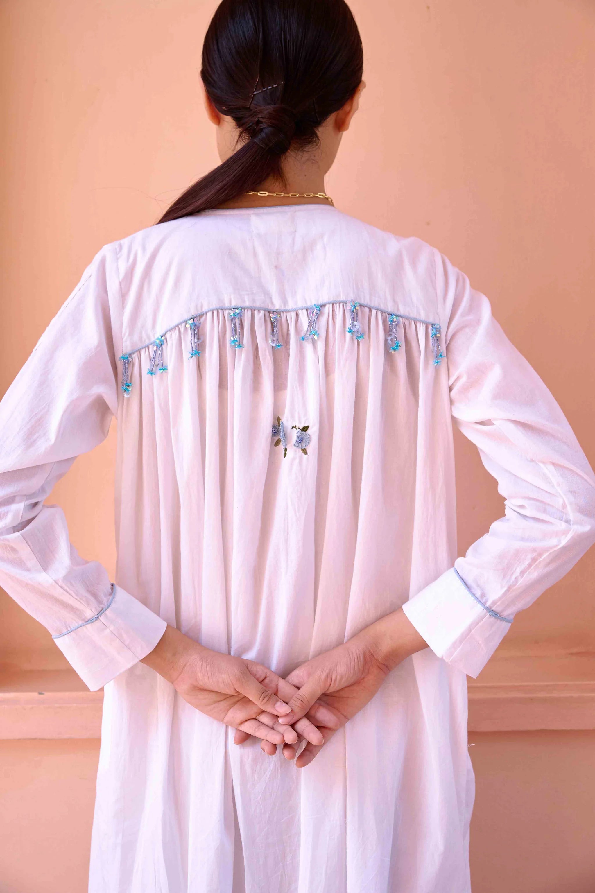 Zeno Dress - White Printed