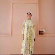 Zeno Dress - Lemon Printed