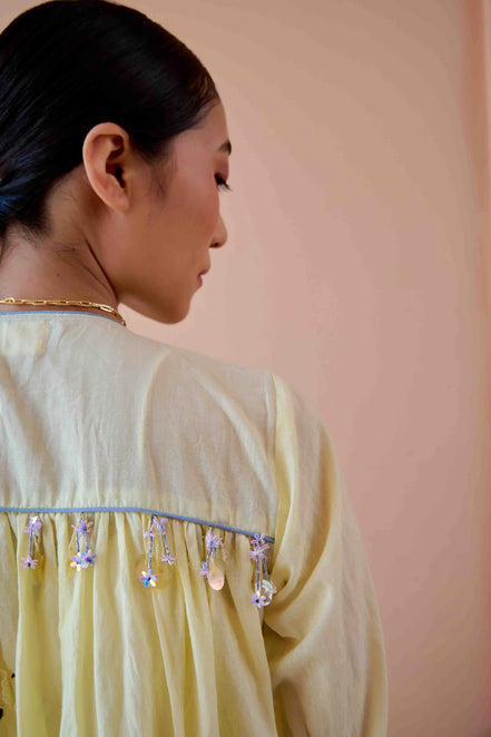 Zeno Dress - Lemon Printed