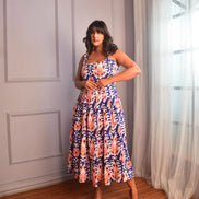 Zia Pleated dress