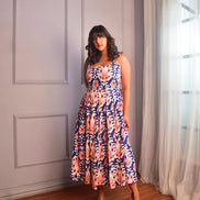 Zia Pleated dress
