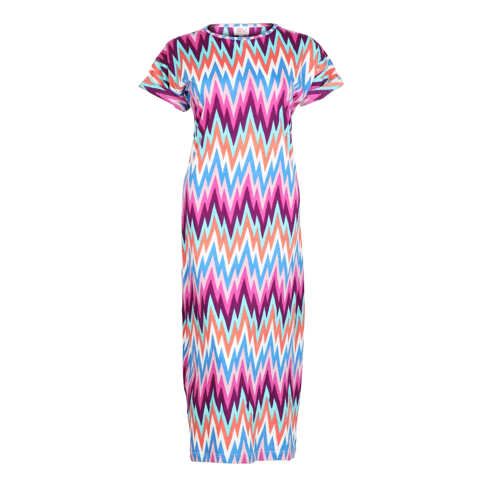 Zig-Zag Long (T-shirt Dress)