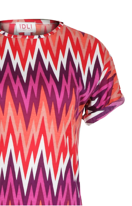 Zig-Zag Long (T-shirt Dress)