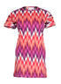 Zig-Zag Short Dress