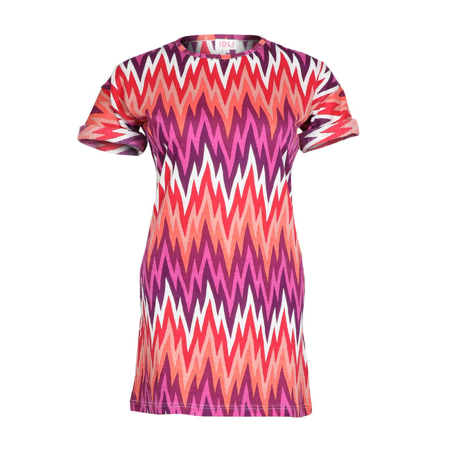 Zig-Zag Short Dress