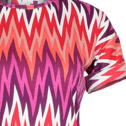 Zig-Zag Short Dress