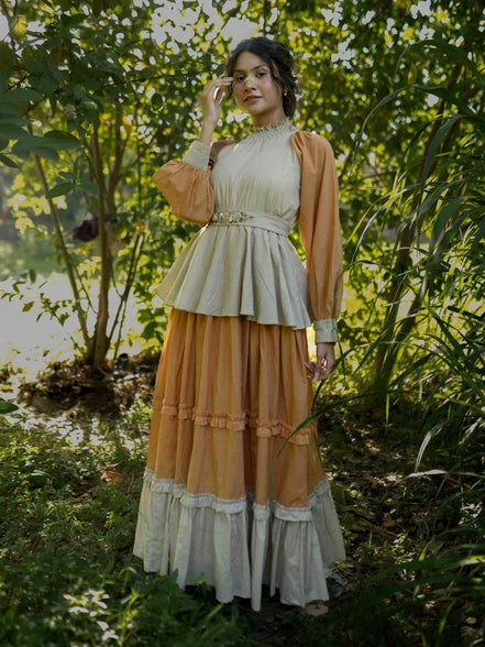 Zuphlas Dress - Orange